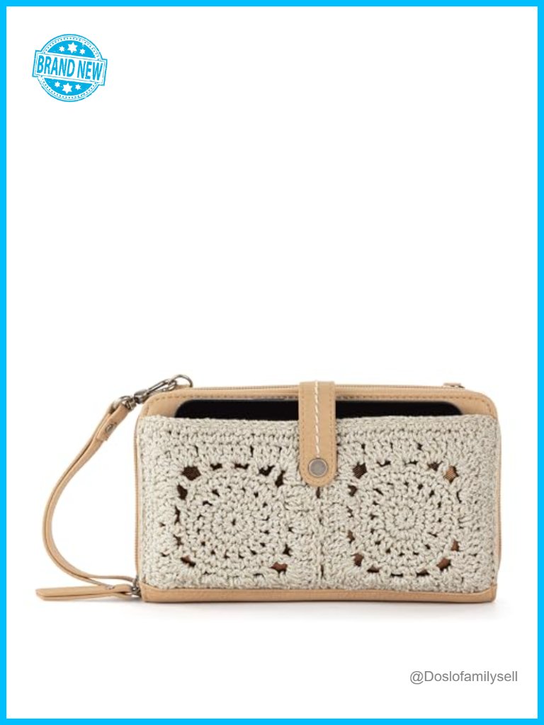 Smartphone Crossbody Purse - Small Women's Cell Phone Bag Wallet With Zipper